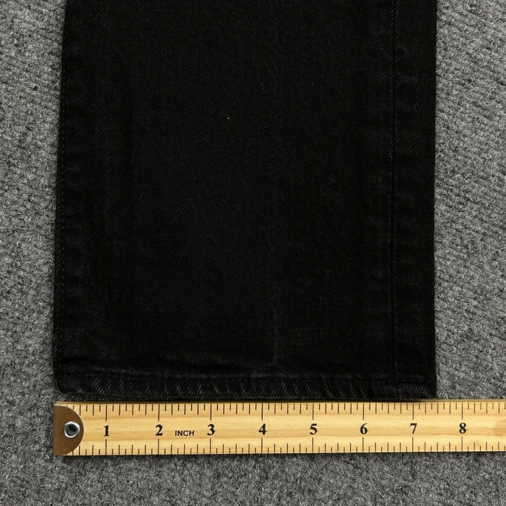 Levi's 501 Original‎ Fit Jeans Mens 30x29 Black Straight Leg Denim Button Fly
